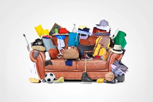 Professional team conducting loft clearance in St Johns Wood