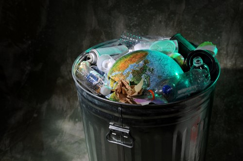 Team managing builders' waste clearance efficiently